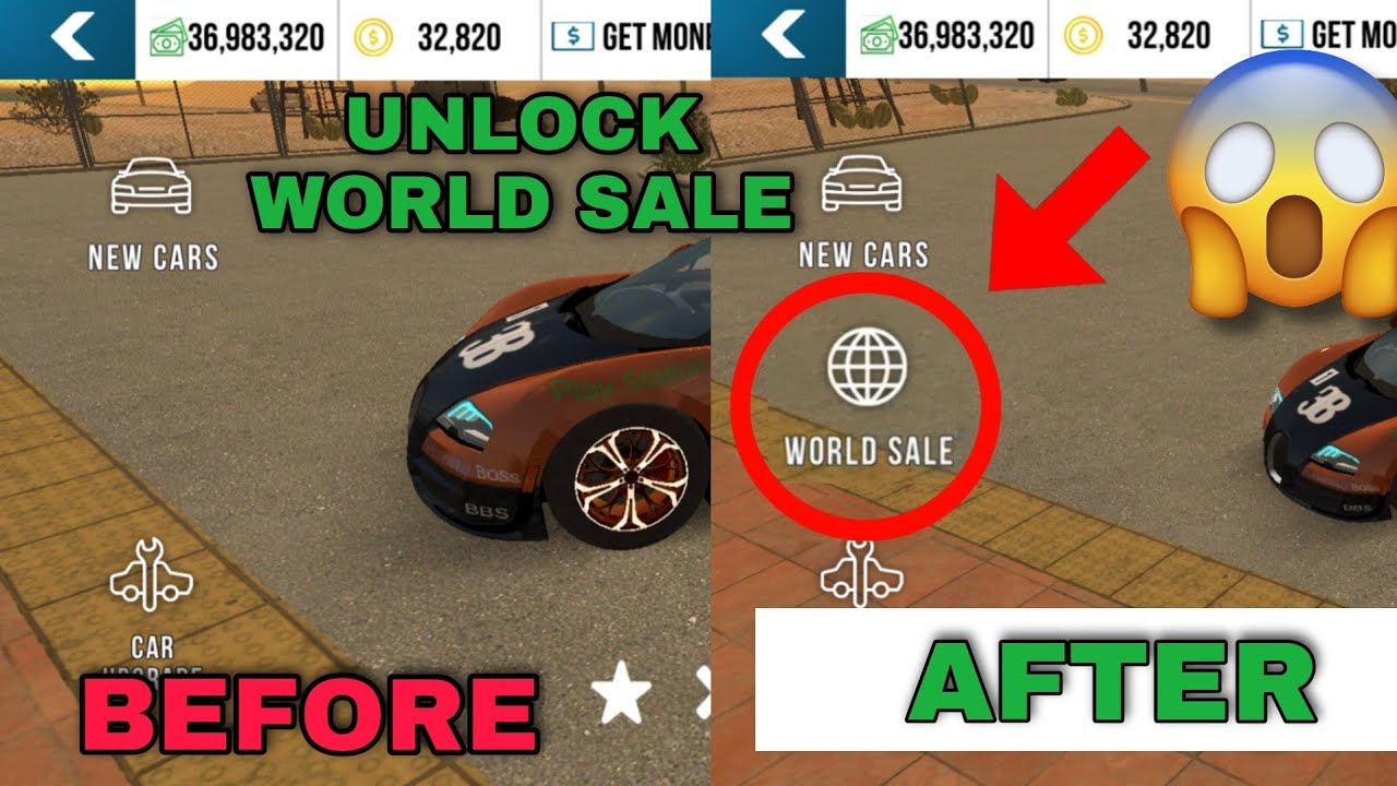 world sale missing!? : r/CarParkingMultiplayer