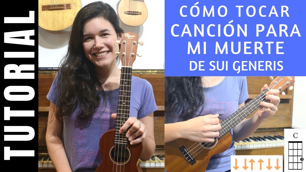 cómo tocar CANCIÓN PARA MI MUERTE de SUI GENERIS en ukelele tutorial -  YouTube