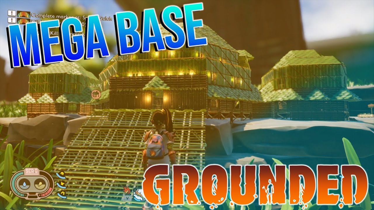 GROUNDED MEGA BASE Built Entirely in Survival YouTube