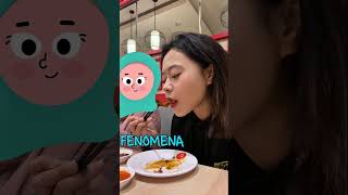 Makan winglok sambil cerita danau yang berubah warna jadi merah #winglok #dimsum #cerita #misteri
