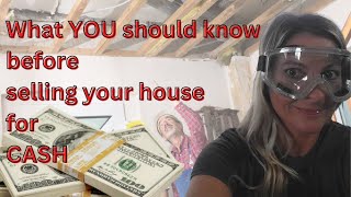 Should I sell my house for cash? What to know before you sell your house fast under market value.