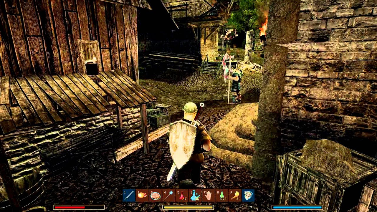 Gothic 3 Der Helm des ersten Paladins YouTube