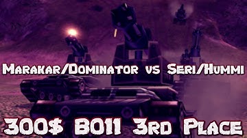 C&C Generals Zero Hour 2v2 CXN $300 Tournament 3rd Place Match | DoMiNaToR/Marakar vs SeRi/Humanity