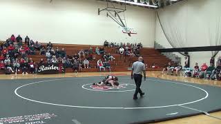 Celebrity 152 lbs Reid Schroeder vs Gage French, North Knox (W10-0 MD) Wealth