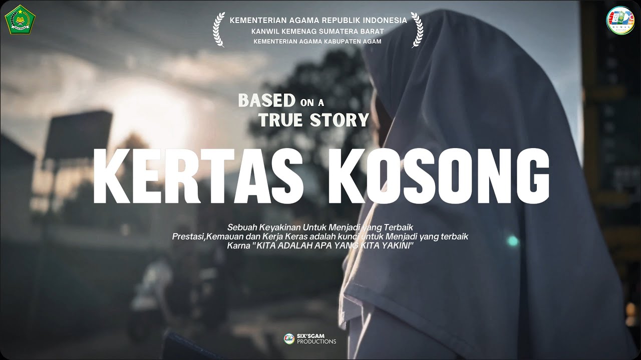 Kertas Kosong | Festival Film Pendek Madrasah 2024 | Madrasah dan Kearifan Lokal | MTsN 6 Agam