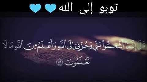 القارئ الشيخ/وديع اليمني/ايات/من/سورة يوسف 💙💙