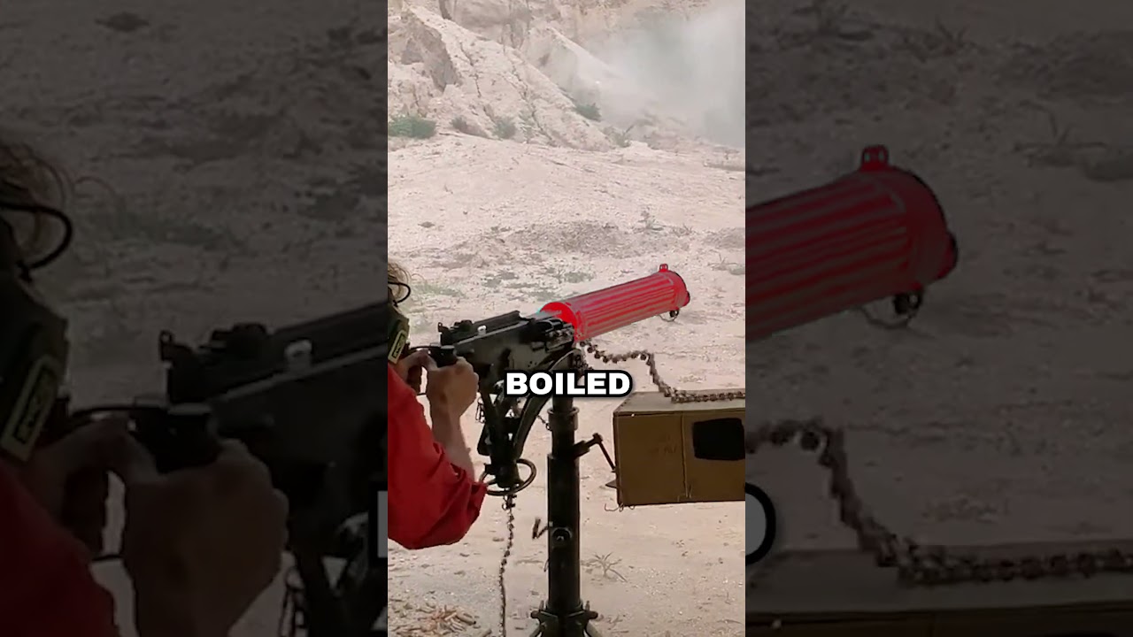 This Was First Water Cooled Machine Gun Ever