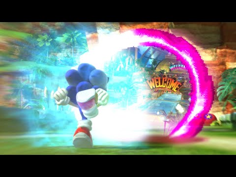 if Sonic Boost, he switch into another game.
