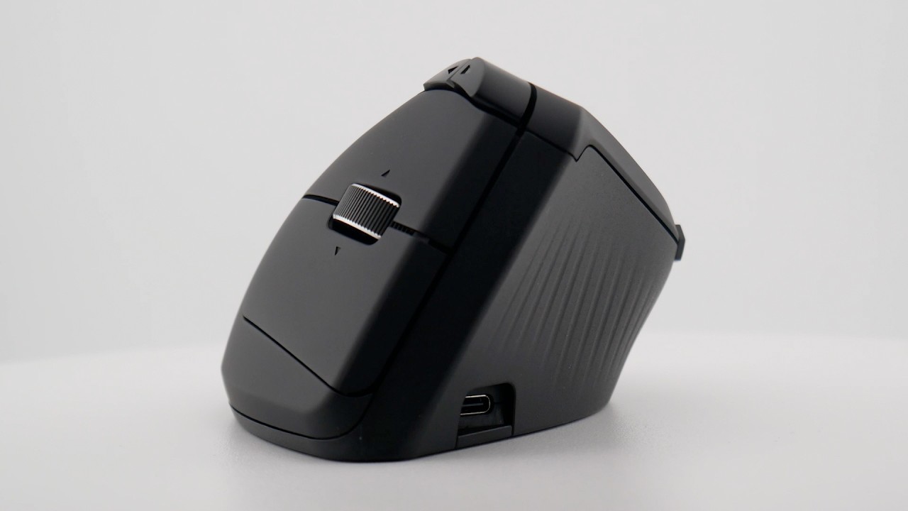 Kensington Pro Fit Ergo TB675 Vertical Wireless Trackball - YouTube