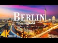 Berlin 4k drone view  stunning footage aerial view of berlin  relaxation film with calming music