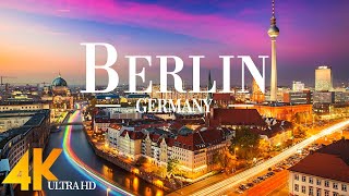 Berlin 4K drone view • Stunning footage aerial view of Berlin | Relaxation film with calming music