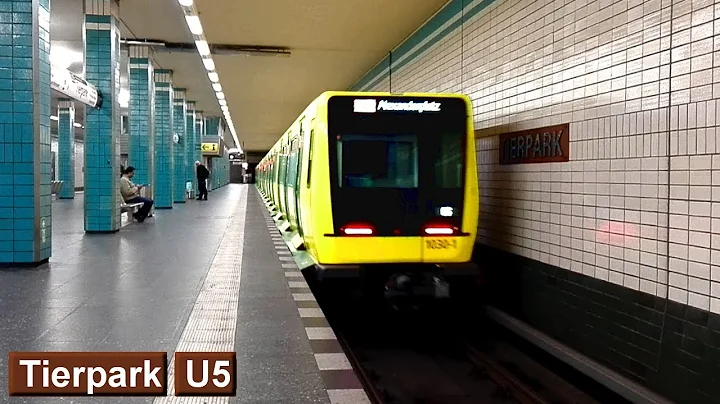 Tierpark | Line U5 : Berlin U-Bahn ( BVG IK - F76 )