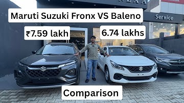 Maruti Suzuki Baleno VS Maruti Suzuki Fronx 2025 - Comparison || 