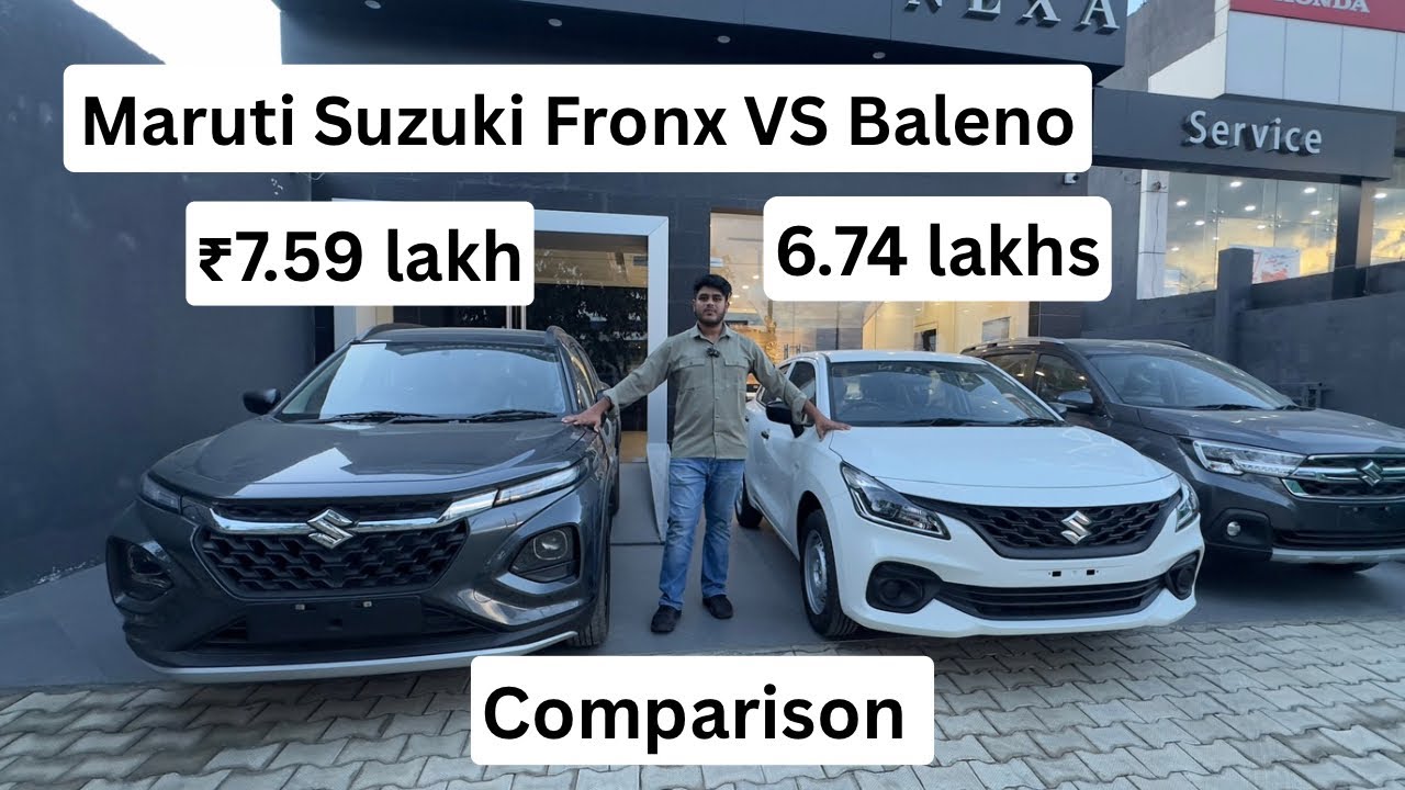 Maruti Suzuki Baleno VS Maruti Suzuki Fronx 2025 - Comparison || 