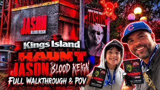 🔪 Jason: Blood Reign FULL Walkthrough & POV | NEW Kings Island Halloween Haunt 2026