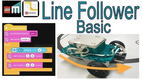 LEGO Robot Inventor Spike Prime Line Follower - Basic