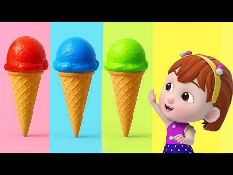 The Color Song | Finger Family + More Nursery Rhymes & Kids Songs - Pandobi