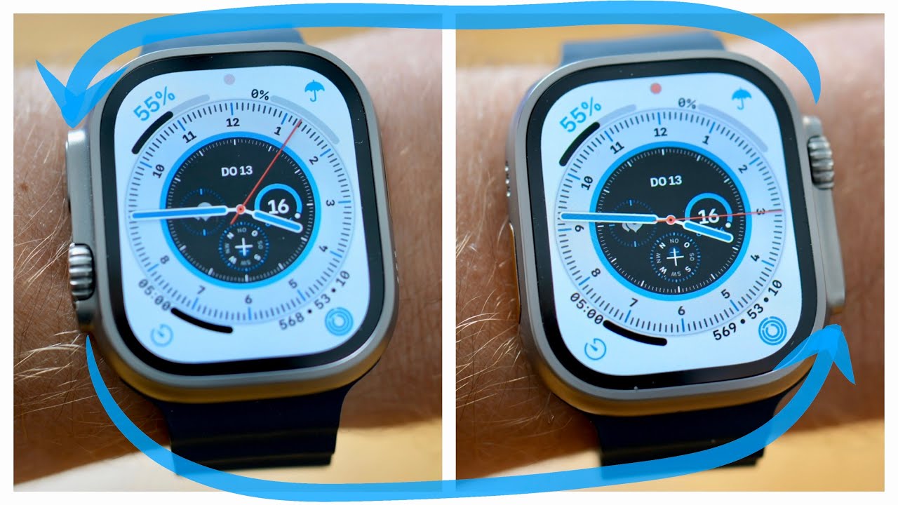 Smartwatch Links Oder Rechts Tragen Krone rechts, Krone links: Man kann die Apple Watch auch so tragen