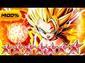 (Dragon Ball Legends) ZENKAI 7, 1400%, 14 STAR SSJ2 CAULIFLA! ABSOLUTELY ABSURD DAMAGE OUTPUT!