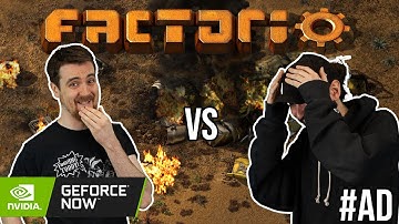 FACTORIO WAR - Ben vs Harry - GeForce NOW - 27/08/21 #AD