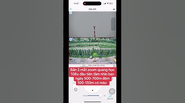 Camera PTZ zoom quang 108x quay đêm có màu 2 mắt #cameradatcang
