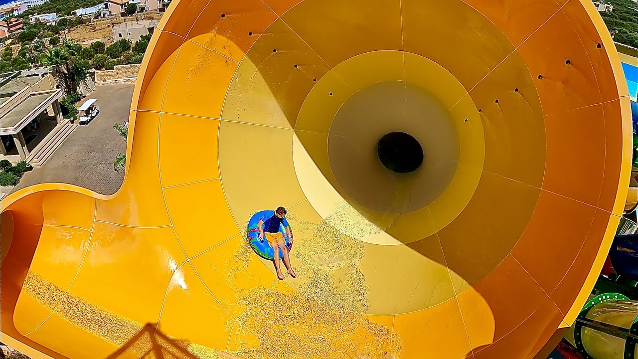 Magicone Water Slide at Stella Waterland
