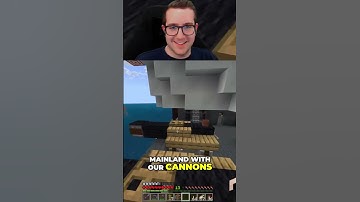 Firing PIRATE CANNONS from a SHIP in #minecraft!