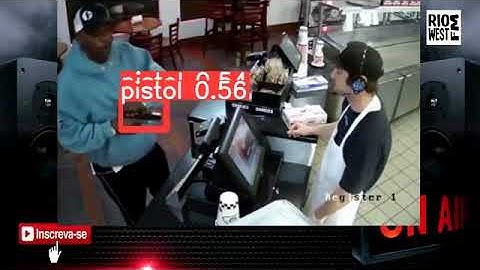Guns detection for survey videos - YoloV3-Tiny