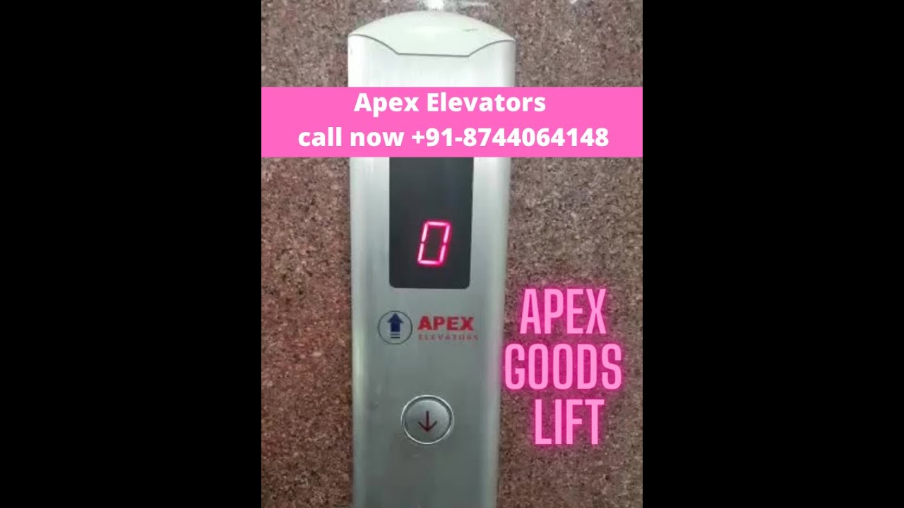 Apex Goods Lift 1000 Kg
