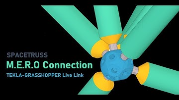 MERO SpaceTruss Connection Model #1