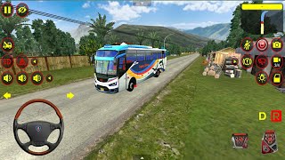 MOBIL BUS TELOLET OLENG ABIS KEREN - MOBIL BALAP FOR BUS SIMULATOR INDONESIA ANDROID GAMEPLAY screenshot 4