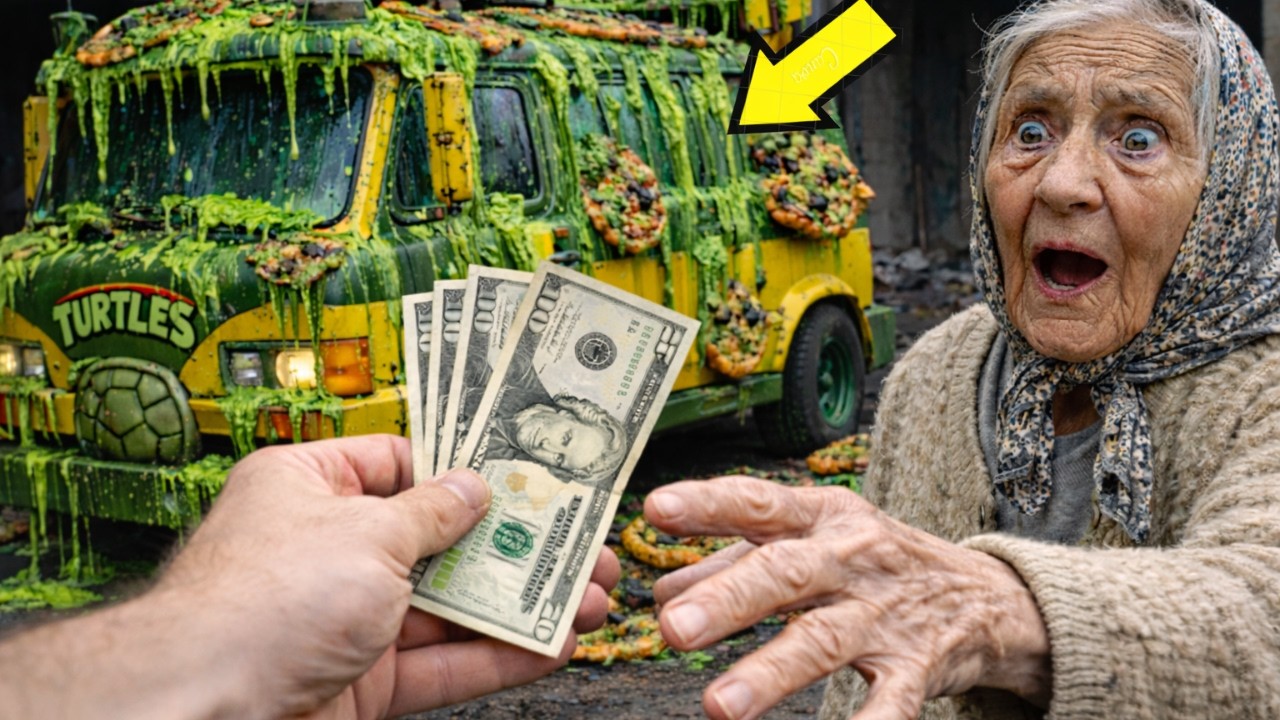 Restoring Radioactive NINJA TURTLES VAN ($400 DEAL) | FULL ASMR PROCESS