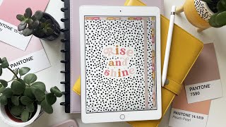 ✨Undated iPad Planner Flip through✨ Undated Boho Digital Planner for Goodnotes & Notability 🌈 📒