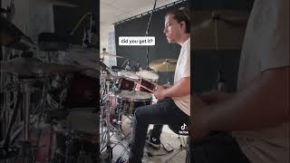 Guess that fill pt. 1!! #drumcover #drums #youtubeshorts #shorts #drum #drummer