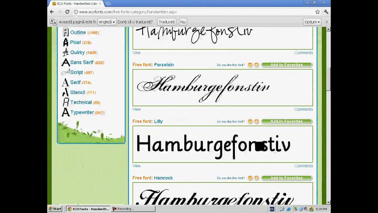 Cum sa instalez un font nou - YouTube
