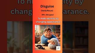 Learn Disguise - Pronunciation, Definition &amp; Examples #englishvocabulary #shorts