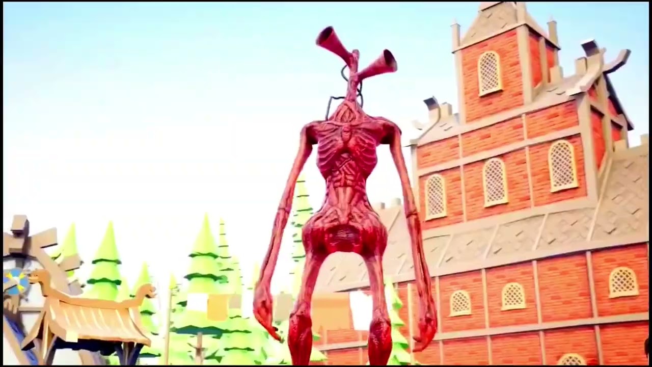 Cs Siren Head Dark | SIREN HEAD LEGO DANCE MEMES | Mutated Monsters | House Head VS Siren Head