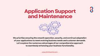 Application Support and Maintenance Services