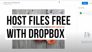 How to Host Images & Files for Free with Dropbox in 5 Easy Steps