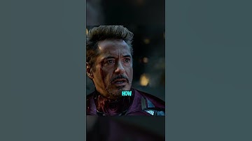 How did Thanos know Tony Stark?