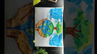 Aktivitas Hari Bumi: Membuat Kolase #shorts #earthday