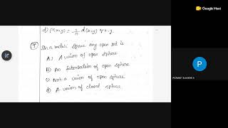 Topology class -19| Metric topology| PG TRB Maths| SIA