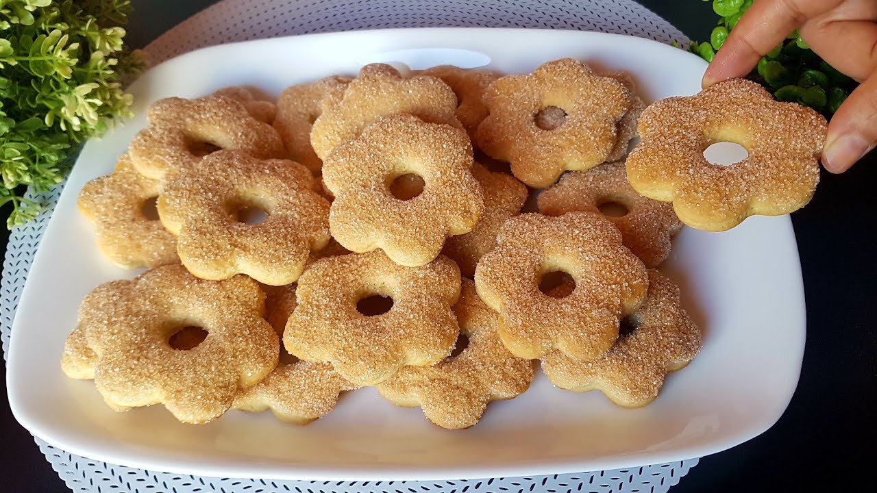 Это печенье тает во рту, хорошее и простое, легкое печенье без масла 