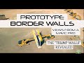 Drone Footage of Prototype Border Walls/Barriers - Views From a Mavic Pro