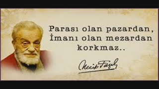 Necip Fazıl Kısakürekten Seçme Sözler. Necip Fazık Kısakürek In En Güzel Sözleri.