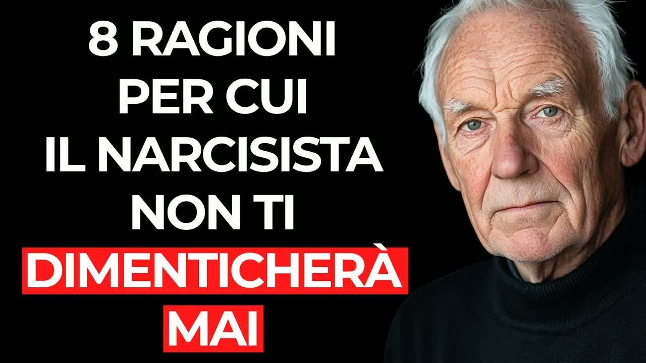 8 MOTIVI per cui un NARCISISTA Versa LACRIME e NON Riesce a DIMENTICARTI