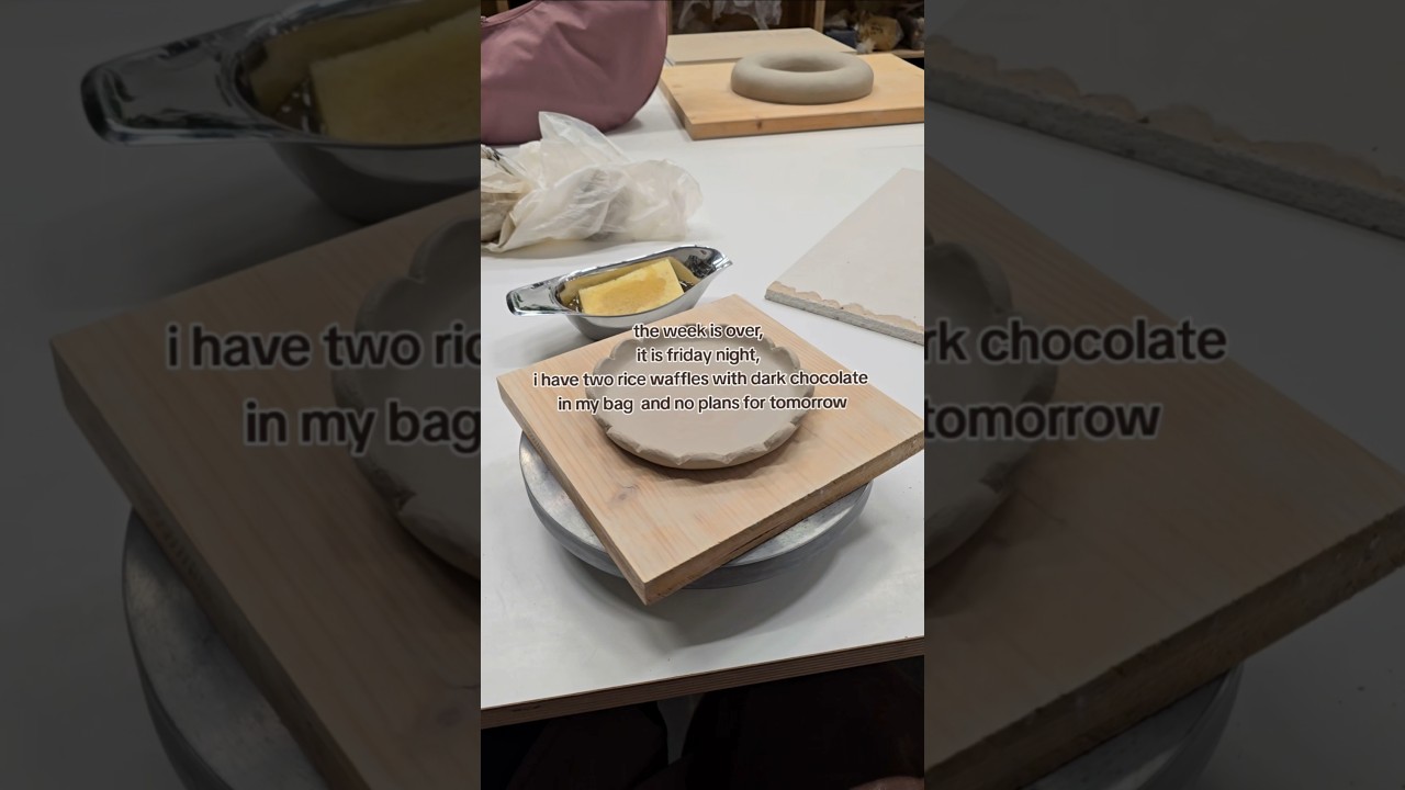 pottery is healing🤍 