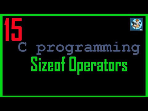 C Programming Bangla Tutorial - 15: Sizeof() Operator | size of operator in c #sizeofoperators