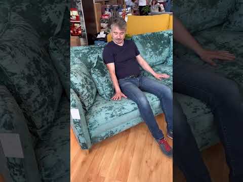 Йорк Премиум диван-кровать плюш Мадейра азур Йорк Премиум диван-кровать плюш Мадейра азур