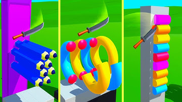 Slice All - Very Satisfying and Relaxing ASMR Slicing Video Game